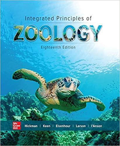 integrated principles of zoology 18th edition cleveland hickman, susan keen, david eisenhour, allan larson,