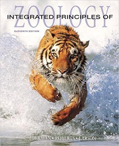 integrated principles of zoology 11th edition cleveland p hickman, larry s roberts, allan larson 0072909617,