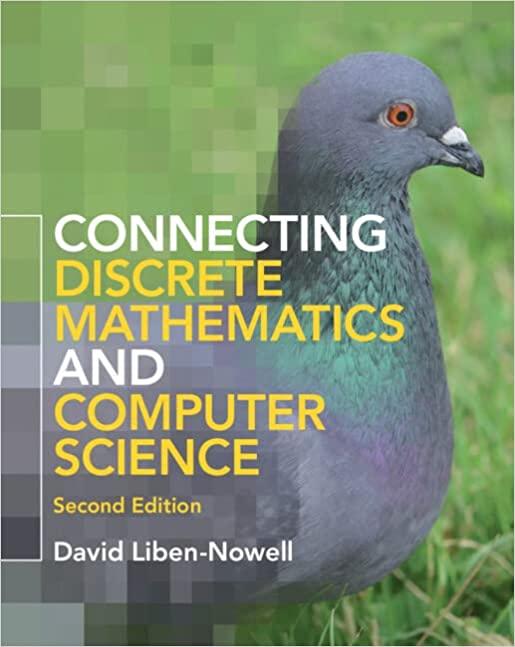 connecting discrete mathematics and computer science 2nd edition david liben-nowell 1009150499, 9781009150491