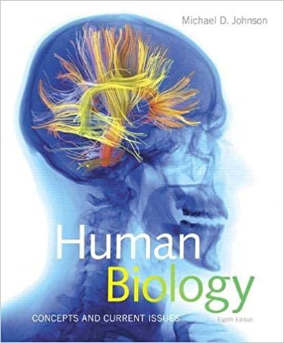 human biology concepts and current issues 1st edition michael johnson 978-0134042435