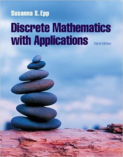 discrete mathematics with applications 3rd edition susanna s. epp 0534359450, 9780534359454