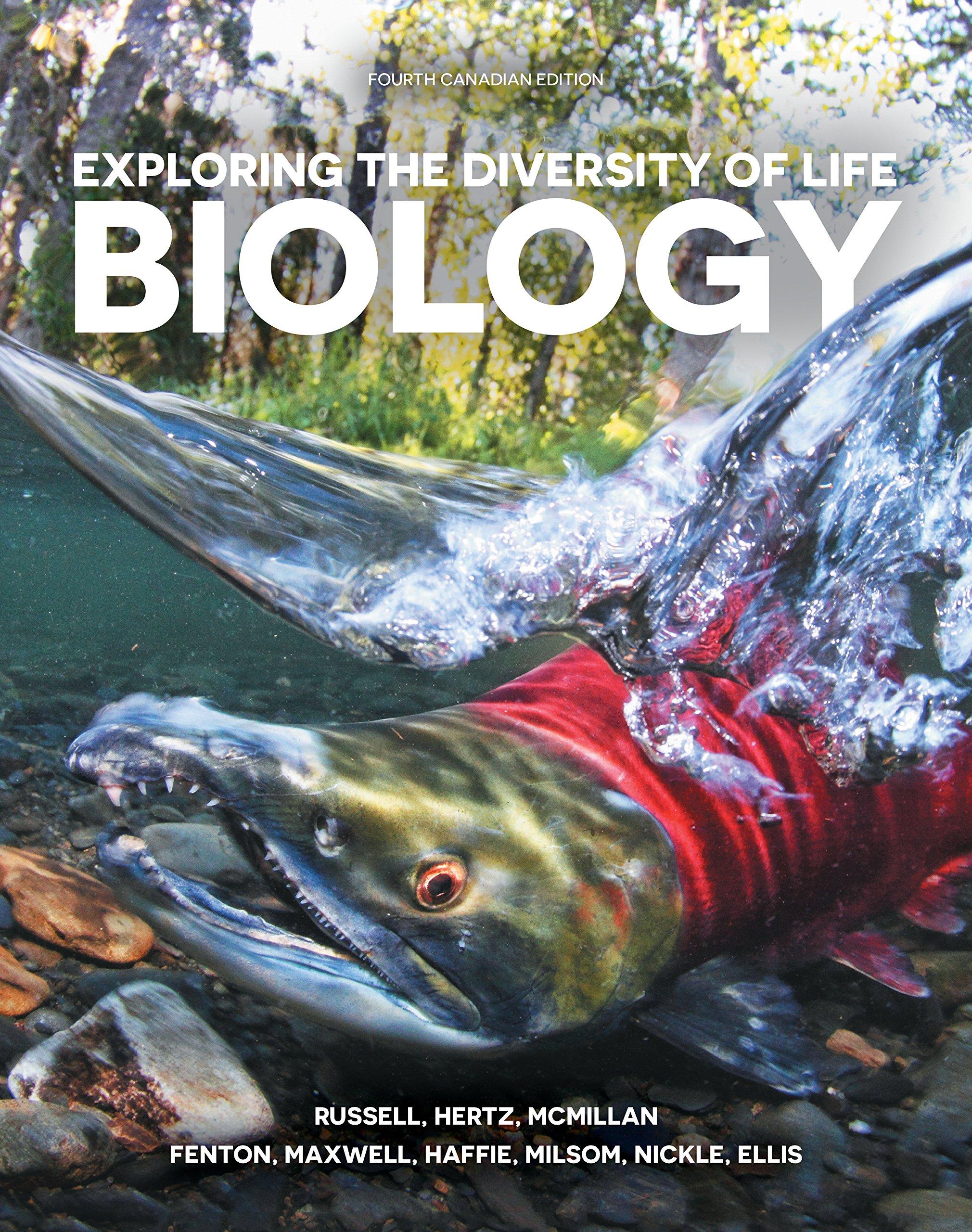 biology exploring the diversity of life 4th canadian edition peter j. russell, shona ellis, paul hertz,