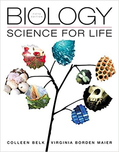 biology science for life 5th edition colleen belk, virginia borden maier 0133892301, 978-0133892307