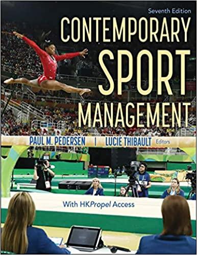 contemporary sport management 3rd edition paul m. pedersen, lucie thibault 1718202997, 978-1718202993