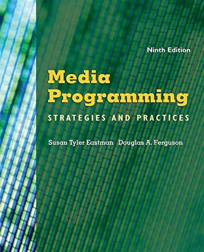 media programming strategies and practices 9th edition susan tyler eastman, douglas a. ferguson 1111344477,