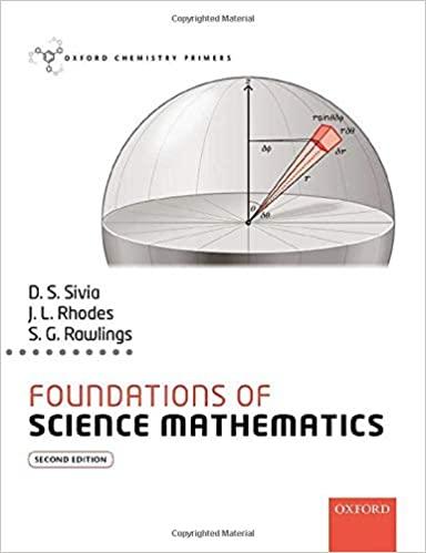 foundations of science mathematics 2nd edition sivia 0198797540, 9780198797548