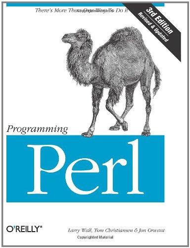 programming perl 3rd edition larry wall, tom christiansen, jon orwant 0596000278, 978-0596000271