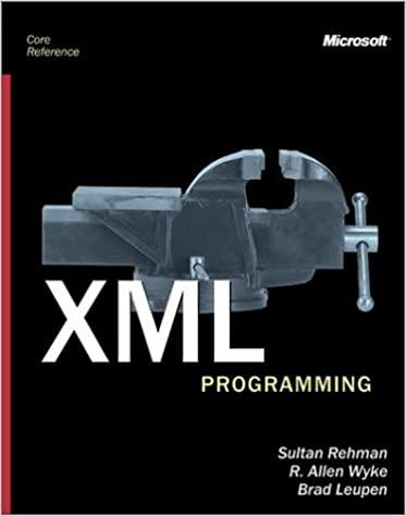 xml programming 1st edition r. allen wyke, brad leupen, sultan rehman 8178530643, 978-8178530642