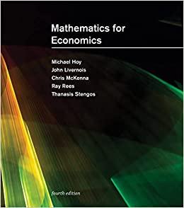 Mathematics For Economics