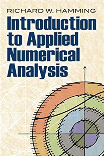 Introduction To Applied Numerical Analysis