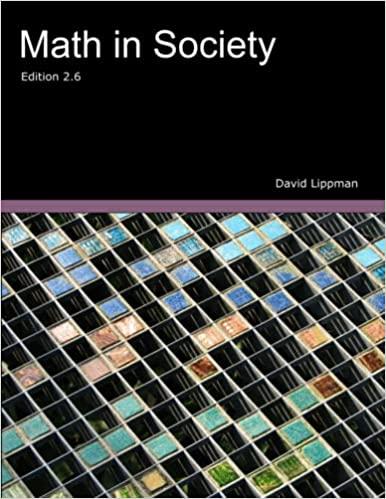 math in society 2nd edition david lippman 1479276537, 9781479276530