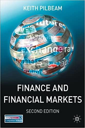 finance and financial markets 2nd edition keith pilbeam 1403948356, 978-1403948359