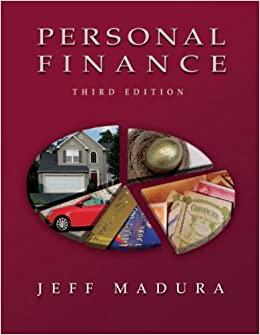 personal finance 3rd edition jeff madura 0321357973, 978-0321357977