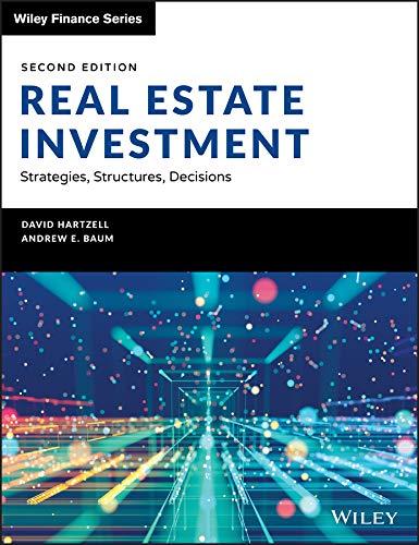 real estate investment strategies structures decisions 2nd edition david hartzell, andrew e. baum 1119526094,