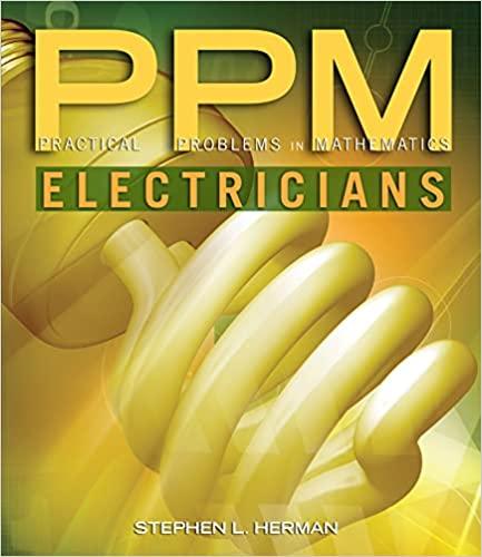 practical problems in mathematics for electricians 9th edition stephen l. herman 1111313474, 9781111313470