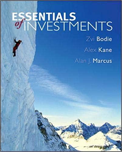 essentials of investments 6th edition zvi bodie, alex kane, alan j. marcus 0073226386, 978-0073226385