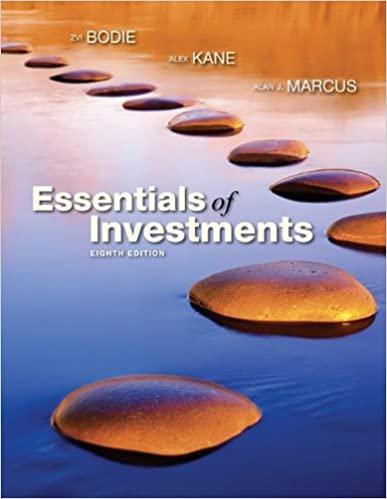 essentials of investments 8th edition zvi bodie, alex kane, alan j. marcus 0077606779, 978-0697789945