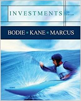 investments 7th edition zvi bodie, alex kane, alan j. marcus 007331465x, 978-0073314655