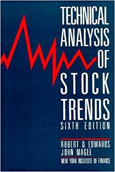 technical analysis of stock trends 6th edition robert d. edwards, john magee 1599180219, 978-0139043437