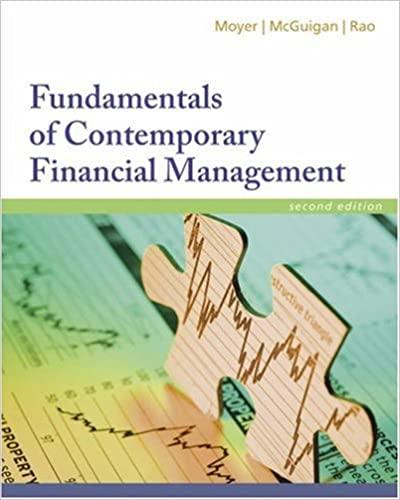 fundamentals of contemporary financial management 2nd edition r. charles moyer, james r. mcguigan, ramesh p.