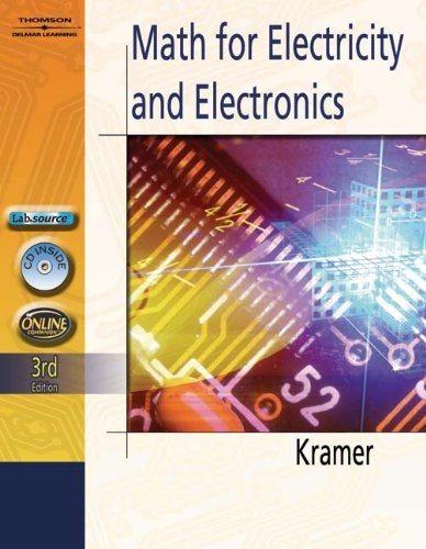 math for electricity and electronics 3rd edition dr. arthur kramer 1401870961, 9781401870966