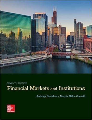 financial markets and institutions 7th edition anthony saunders, marcia cornett 1259919714, 978-1259919718