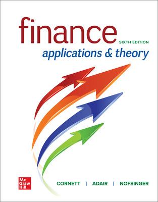 Finance Applications And Theory