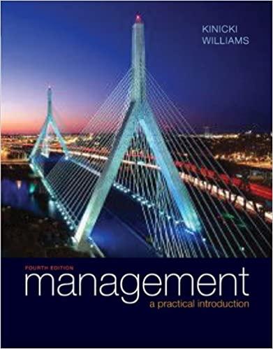 management a practical introduction 4th edition angelo kinicki, brian williams 0073381489, 978-0073381480