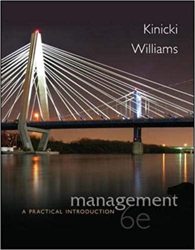 management a practical introduction 6th edition angelo kinicki, brian williams 0078029546, 978-0078029547