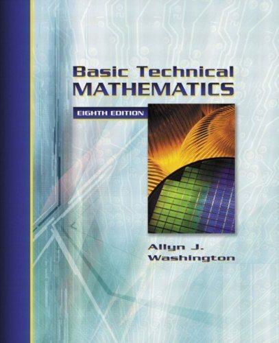 basic technical mathematics 8th edition allyn j. washington 0321131932, 9780321131935