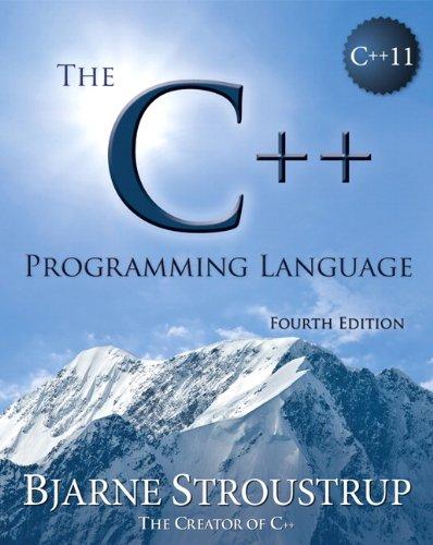 c++ programming language 4th edition bjarne stroustrup 0321958322, 978-0275967765
