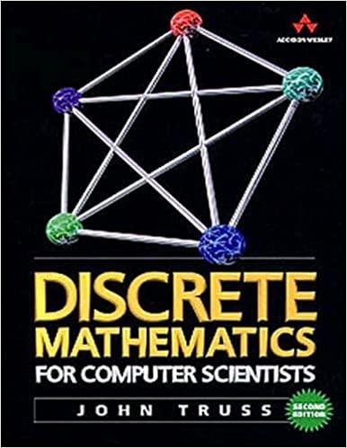 discrete mathematics for computer scientists 2nd edition john truss 0201360616, 9780201360615