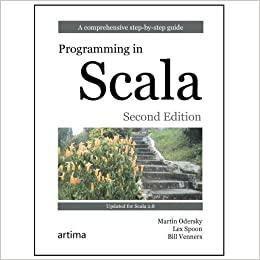 programming in scala 2nd edition martin odersky, lex spoon, bill venners 0981531644, 978-0981531649