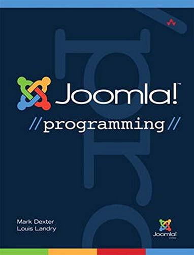 joomla! programming 1st edition mark dexter, louis landry 013278081x, 978-0132780810