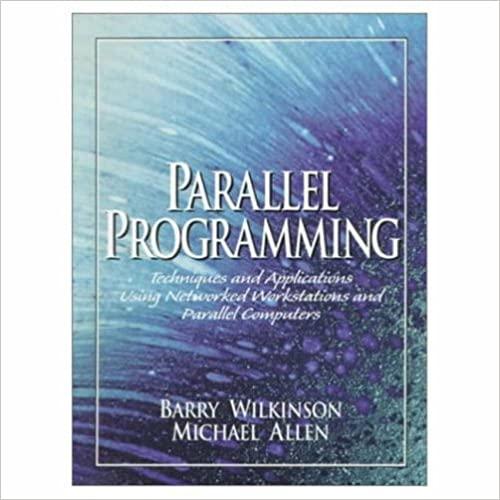 parallel programming 1st edition barry wilkinson, michael allen 0582842794, 978-0582842793