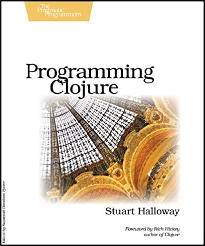 programming clojure 1st edition stuart halloway 1934356336, 978-1934356333