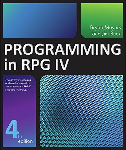 programming in rpg iv 4th edition jim buck, bryan meyers 1583473556, 9781583473559