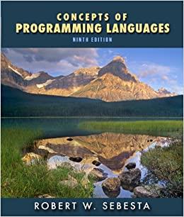 concepts of programming languages 9th edition robert w. sebesta 0136073476, 9780136073475