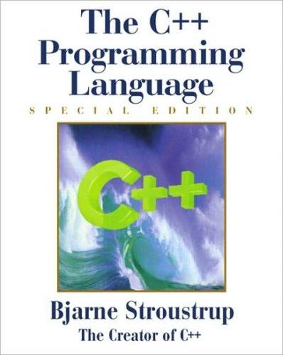 the c++ programming language special edition 3rd edition bjarne stroustrup 0201700735, 9780201700732