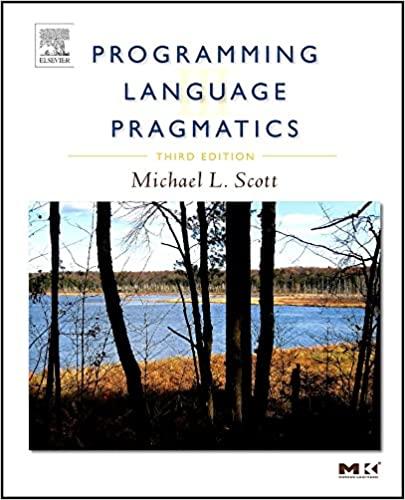 programming language pragmatics 3rd edition michael l. scott 813122256x, 9788131222560