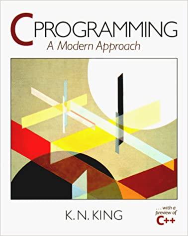 c programming a modern approach 1st edition kn king 0393969452, 9780393969450