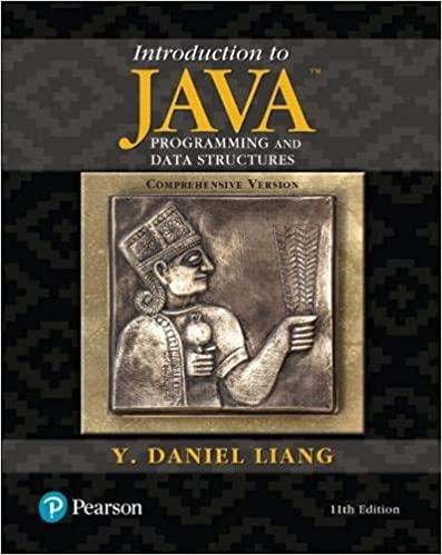 introduction to java programming and data structures comprehensive version 11th edition y. daniel liang