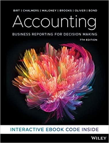accounting business reporting for decision making 7th edition jacqueline birt, keryn chalmers, suzanne