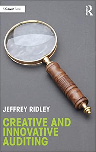 creative and innovative auditing 1st edition jeffrey ridley 1472474627, 9781472474629