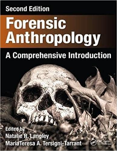 forensic anthropology a comprehensive introduction 2nd edition natalie r. langley, mariateresa a.