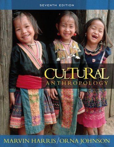 cultural anthropology 7th edition marvin harris, professor orna johnson 0205454437, 9780205454433