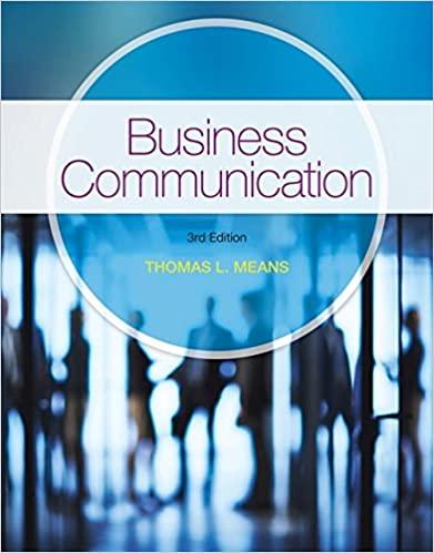 business communication 3rd edition thomas means 1337403903, 9781337403900
