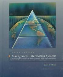 management information systems managing information technology in the networked enterprise 3rd edition james