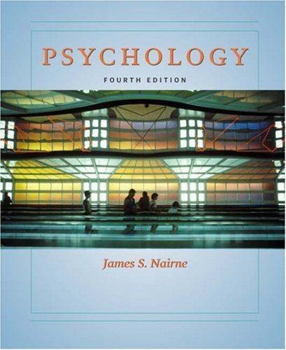 psychology the adaptive mind 4th edition james s. nairne 049503150x, 9780495031505