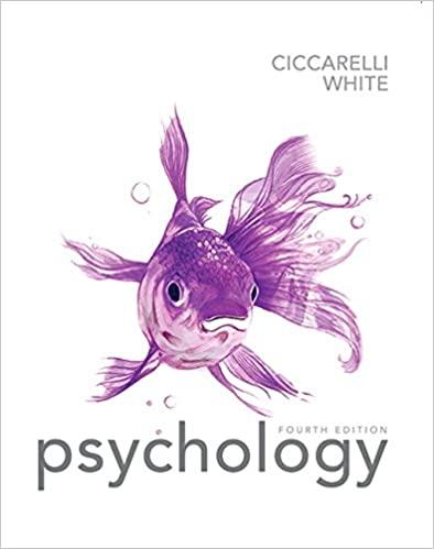 psychology 4th edition saundra k. ciccarelli, j. noland white 0205973361, 9780205973361